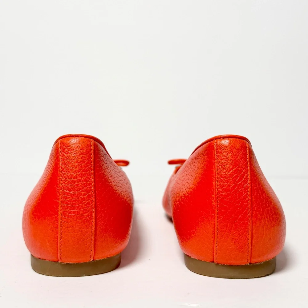 Vionic Women’s Klara Ballet Flats Cherry Tomato Red Leather Sz 10 - Picture 10 of 10